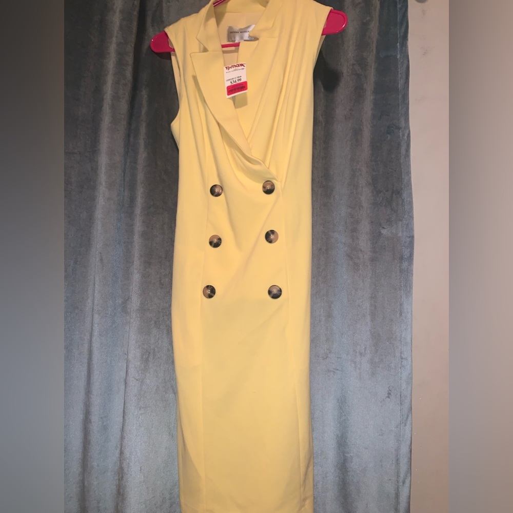 Donna Morgan Beautiful Yellow Dress